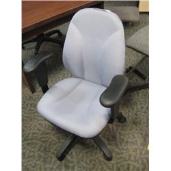 Light Blue Multi - Lever Task Chair