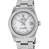 Image 1 : Rolex Womens Midsize 31mm 18K Gold Bezel MOP String Diamond Datejust Wristwatch