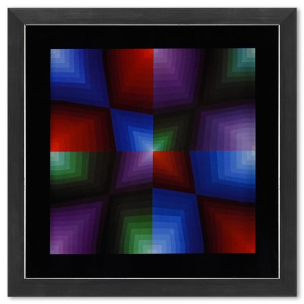 Pauk de la serie Vonal by Vasarely (1908-1997)