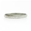 Image 5 : Antique Art Deco 18k White Gold Engraved Wheat Work Eternity Wedding Band Ring