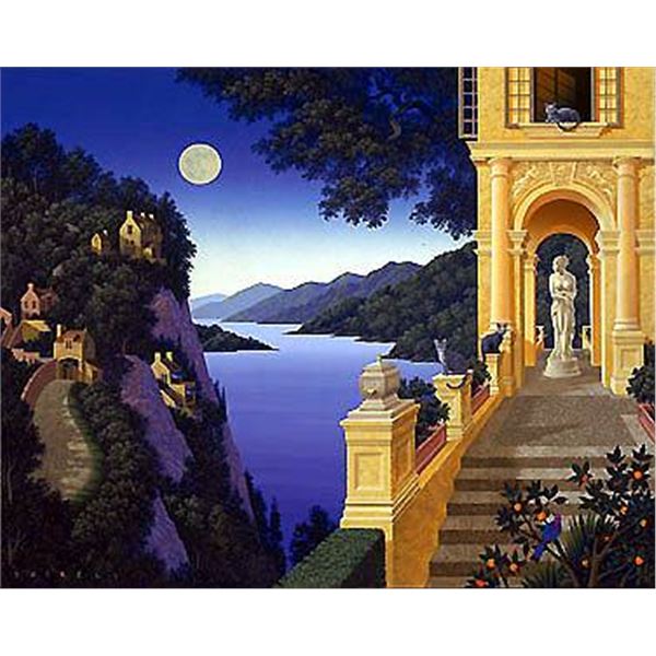 Two Suitors by Jim Buckels on panel