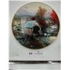 Image 1 : "Country Memories" #5: Thomas Kinkade's 'Home is Where the Heart Is" Decorative Plate