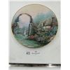 Image 1 : "Hometown Hospitality" #8: Thomas Kinkade's 'Home is Where the Heart Is" Decorative Plate