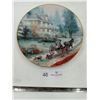 Image 1 : "A Carriage Ride Home" #3: Thomas Kinkade's 'Home is Where the Heart Is" Decorative Plate