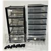 Image 1 : Set of Black Storage Dressers