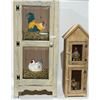 Image 1 : Rooster and Chicken Cabinet and Decor