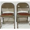 Image 1 : Four Vintage Foldable Chairs