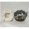 Image 1 : Decorative Ceramic Paint Your Own Wreaths