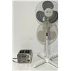 Image 1 : Cuisinart 4-Piece Toaster and White-Westinghouse Oscillating Tower Fan