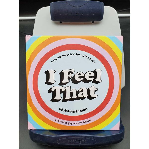 Christina Scotch "I Feel That"