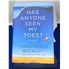 Image 1 : Christopher Buckley "Has Anyone Seen My Toes?"