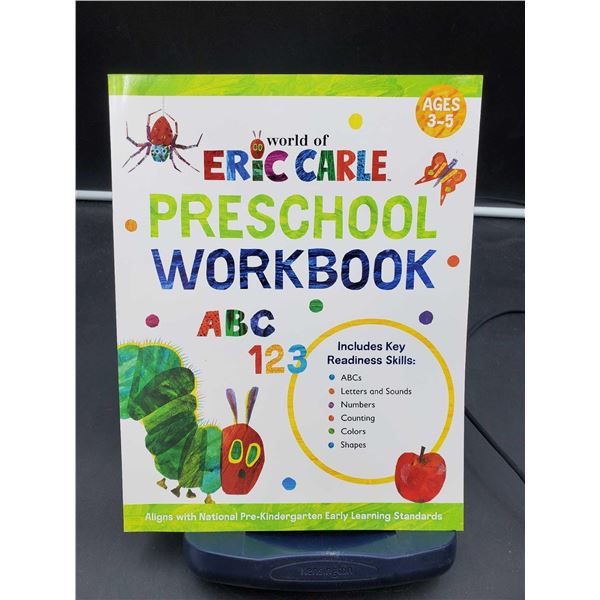 Eric Carle "Preschool Workbook" Ages 3-5