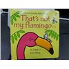 Image 1 : Usborne Touchy-Feely Books "That's Not My Flamingo"