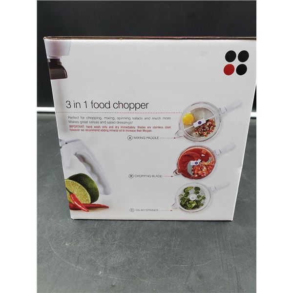 Think Kitchen 3 in 1 Food Chopper