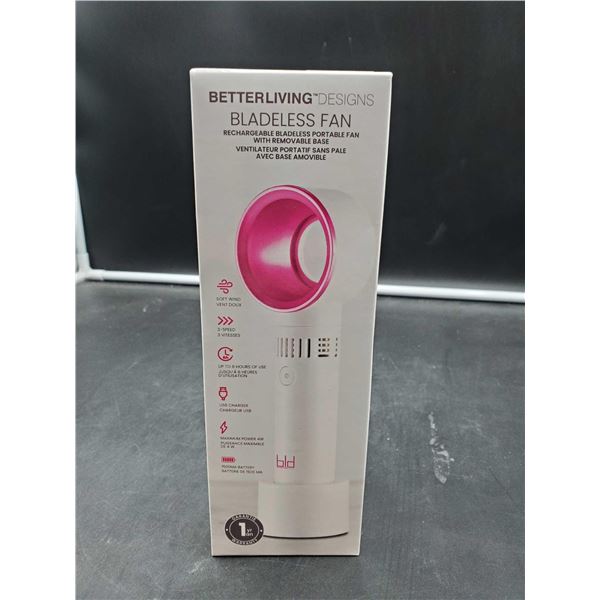 Better Living Bladeless Portable Fan