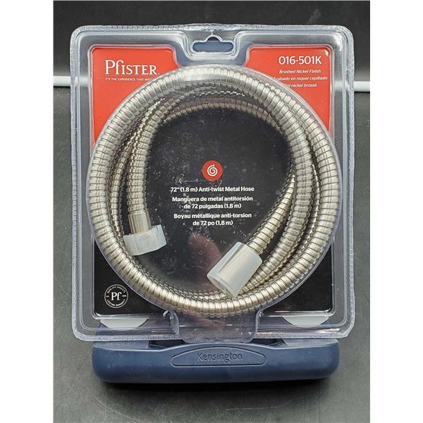 Pfister D16-501K Brushed Nickel Finish 72in Anit-Twist Metal Hose