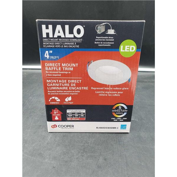 Halo Direct Mount Recessed Downlight 4in