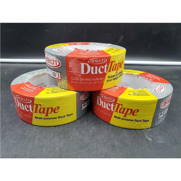 Cantech Duct Tape Multi-Purpose (3 x 48mm x 55mm)