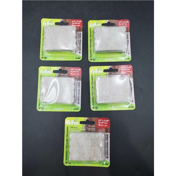 Eco Feltac Pads (13 x 67mm) 5 x 16