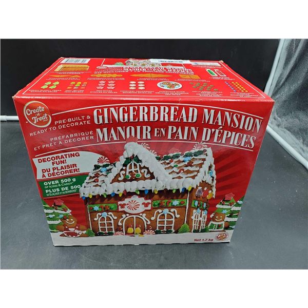 Create A Treat Gingerbread Mansion