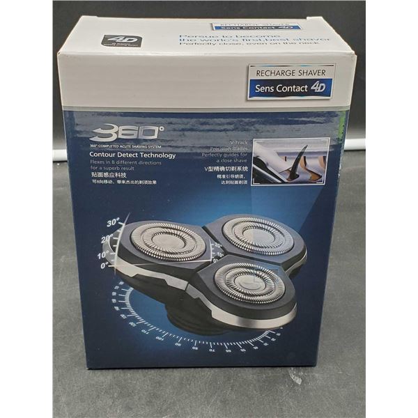 Sens Contact 4D Recharge Shaver 360 degree Acute Shaving System
