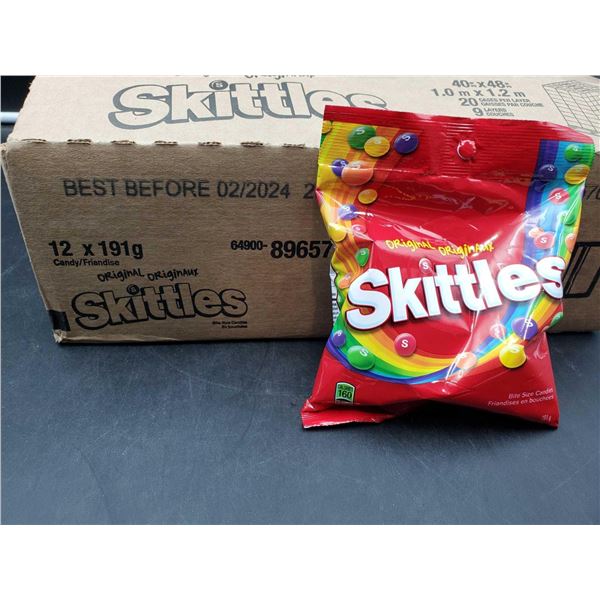Skittles Original Candy (12 x 191g)