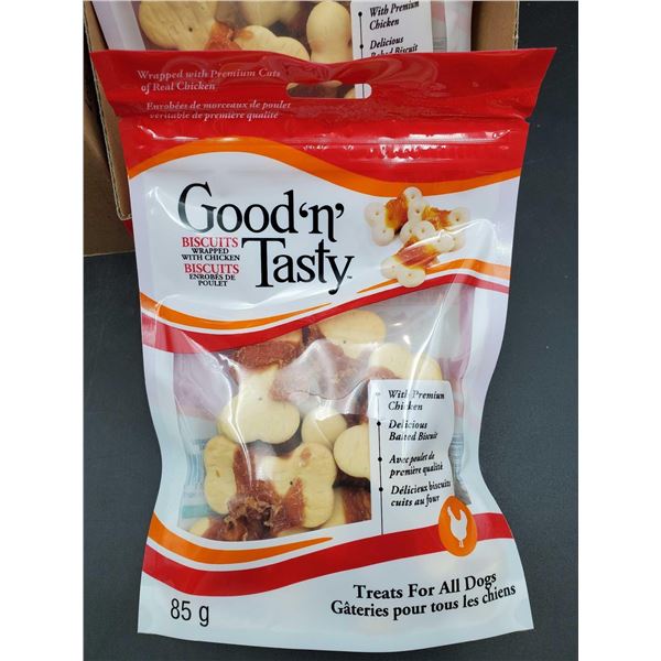 Good 'n Tasty Dog Treats Biscuits Wrapped with Chicken