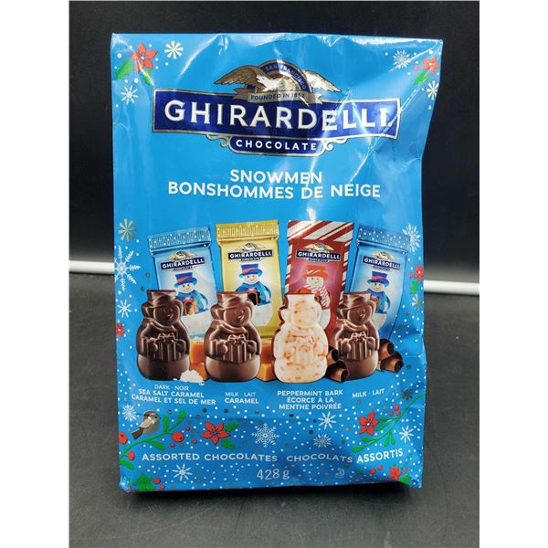 Ghiradelli Assorted Chocolate Snowmen (428g)