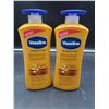 Image 1 : Vaseline Intensive Care Almond Smooth Lotion (2 x 600ml)