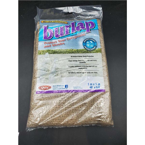 Burlap All Natural Winter Shrub Protection (1m x 3m)