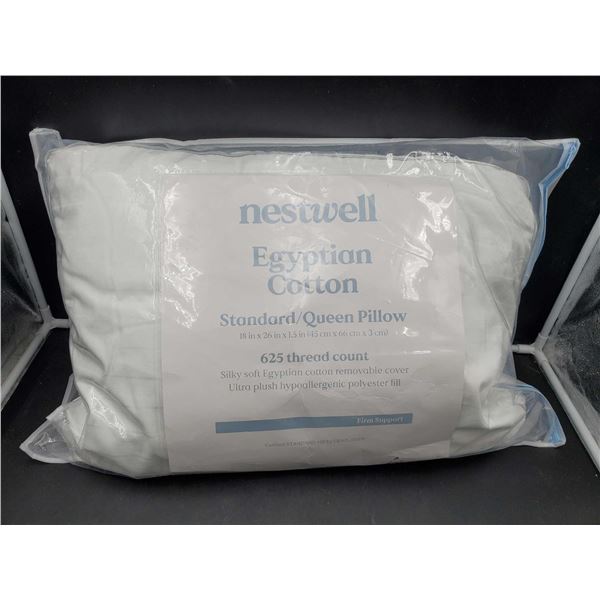 Nestwell Egyptian Cotton Standard Quenn Pillow