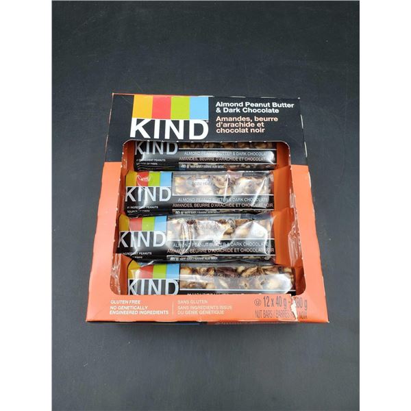 Kind Almond Peanut Butter & Dark Chocolate Bars (12 x 40g)