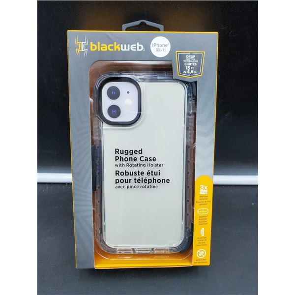 Blackweb Rugged Phone Case for iPhone XR-11