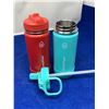 Image 2 : ThermoFlask Insulated Travel Cups with Straw Lids