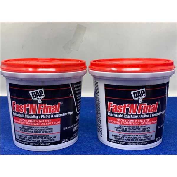 DAP Fast 'n Final Lightweight Spackling (2 x 946ml)