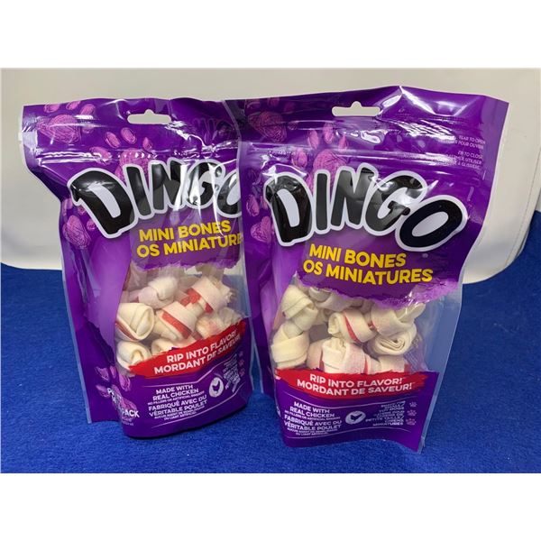 Dingo Mini Bones Small Dog Treats (2 x 140g)