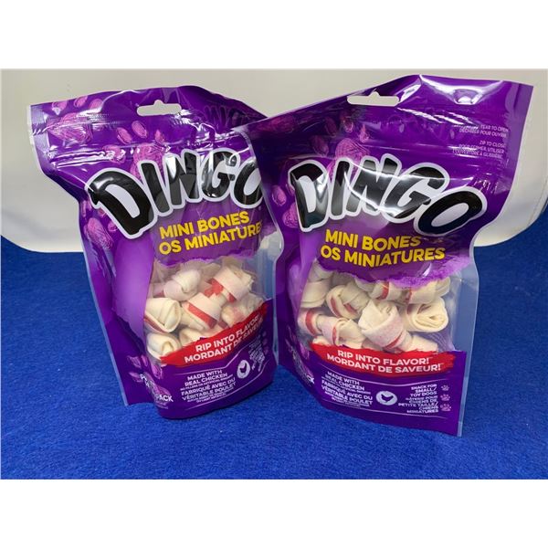 Dingo Mini Bones Small Dog Treats (2 x 140g)