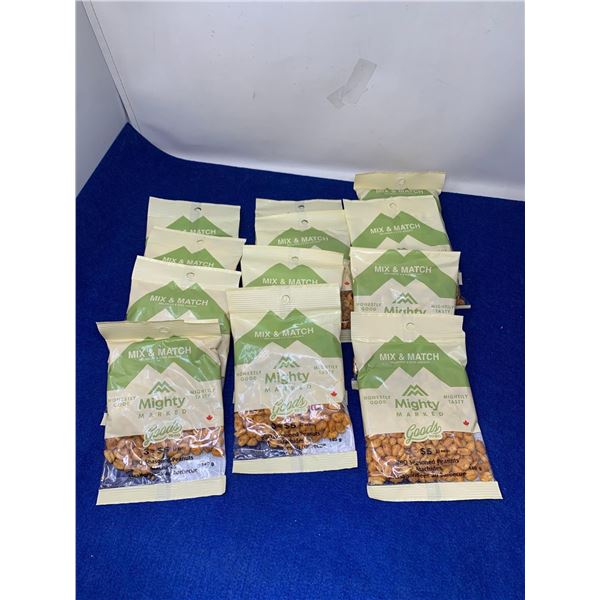 Mighty Marked BBQ Seasoned Peanuts (140g x 12)