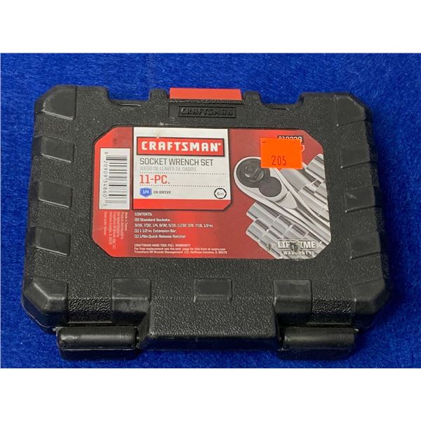 Craftsman Socket Wrench Set 11pc