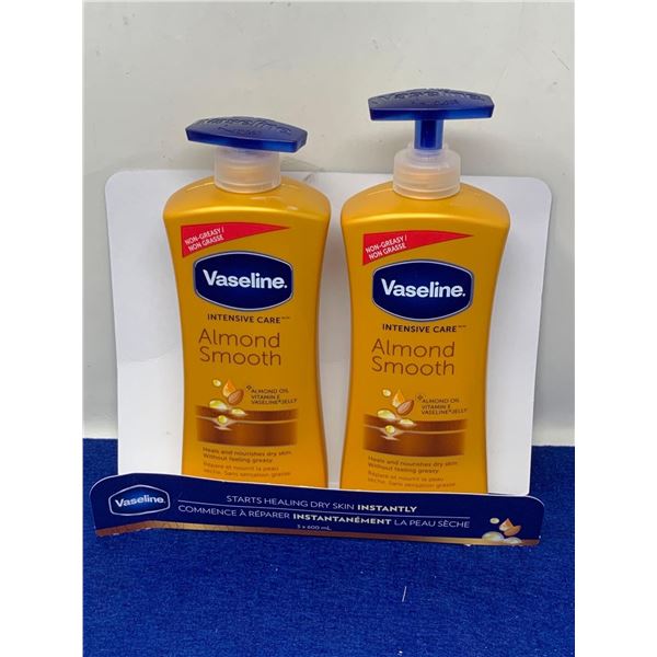 Vaseline Intensive Care Almond Body Lotion (2 x 600ml)