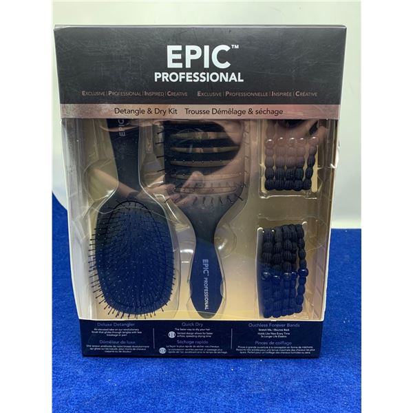 Epic Professional Detangle & Dry Kit