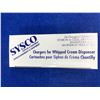 Image 2 : Sysco Chargers for Whipped Cream Dispenser (24 Chargers)