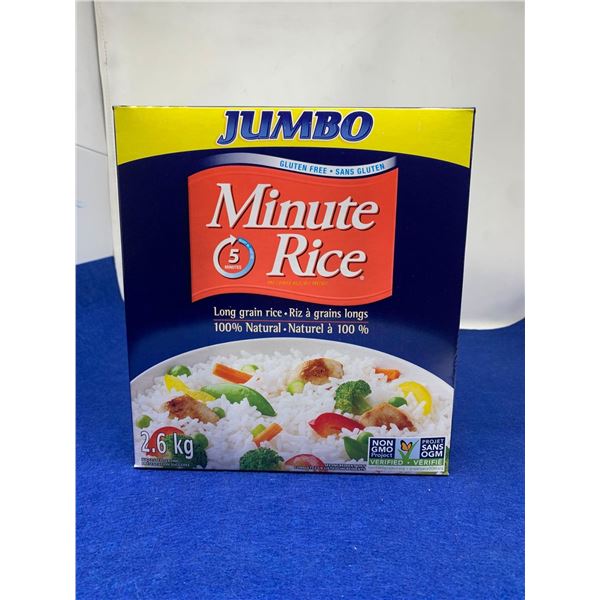 Jumbo Li Rice Jumbo Minute Rice-Long Grain (2.6kg)