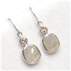 Image 2 : 14K White Gold Diamonds (2.02Ct,I1-I3, G-J) Earrings (~Size 0) (~length 0 inches) (~weight 0.8g), Ap