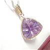 Image 1 : 14K Yellow Gold Amethyst(7ct) Pendant (~Size 0) (~length 0 inches) (~weight 1.9g), Suggested Retail 