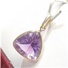 Image 2 : 14K Yellow Gold Amethyst(7ct) Pendant (~Size 0) (~length 0 inches) (~weight 1.9g), Suggested Retail 