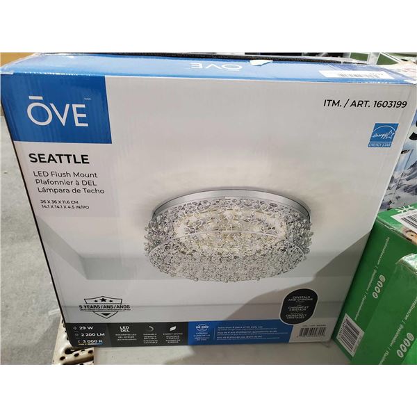 Ove Seattle led flush mount light