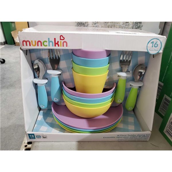 munchkin toddlers dishware set