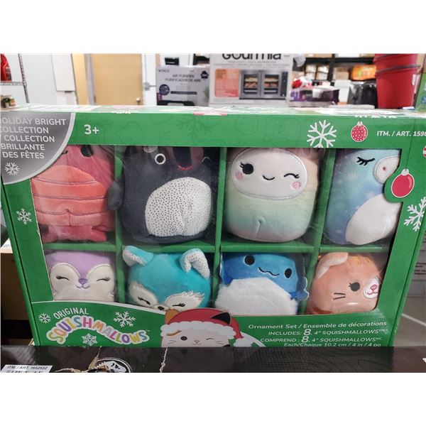 squiahmallows holiday bright collection set