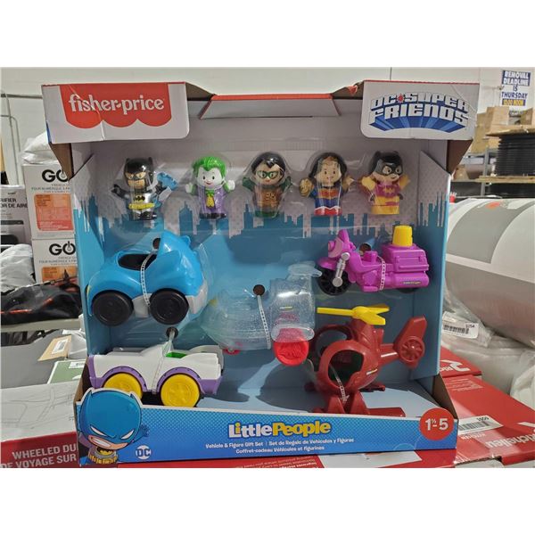 DC special friends vehicle and figure set